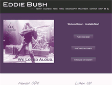 Tablet Screenshot of eddiebush.com